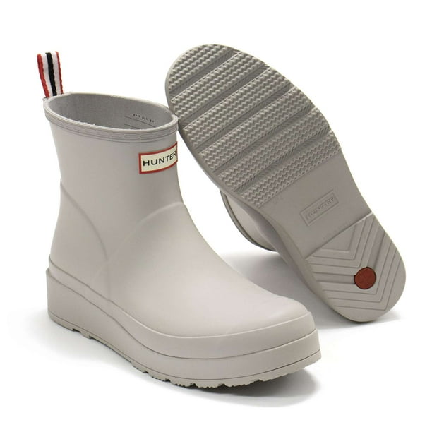 靴 HUNTER SHORT PLAY BOOTS Hunter Women's Original Short Play Boots, Zinc,11 M US