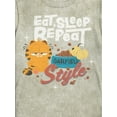 thumbnail image 6 of Garfield It's All About Style Boys Apparel, Graphic Crew Neck T-Shirt, 2-Pack, Sizes 4-18, 6 of 7
