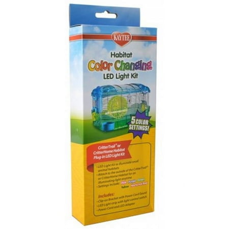 UPC: 0045125606959 | Kaytee 100533249 Habitat Color Changing LED Light Kit