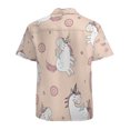 thumbnail image 3 of High Quality Hawaiian Shirts for Men Short Sleeve Aloha Beach Shirt Floral Summer Casual Button Down Shirts Blouses ME2N87, 3 of 7