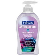 Softsoap Antibacterial Hand Soap, Eliminates 99% of Bacteria, White Tea & Berry Scent, 11.25 fl oz