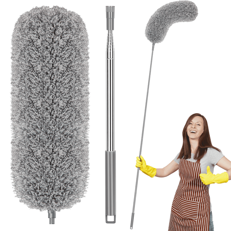 Sugarday Microfiber Extendable Feather Duster with Extension Handle photo 1