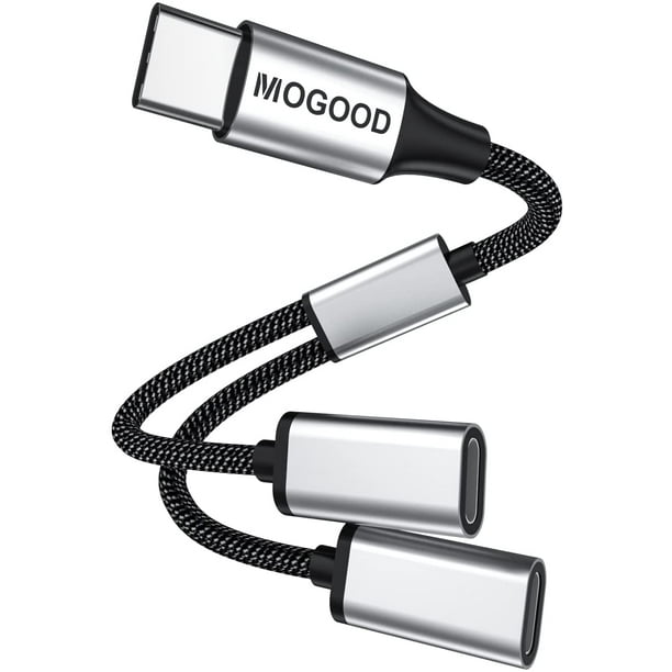 2 adaptateurs USB-C femelle vers Micro-USB mâle