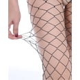 thumbnail image 2 of Calcetines de red de perforación, calcetines de red de pesca, pantimedias, medias finas, sexy, con cinturón, calcetines de red de perforación, 2 of 5