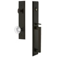 thumbnail image 4 of Grandeur Cardgrbor_Esetd_Na Carre Solid Brass Rose Dummy Full Plate "D" Grip Handleset -, 4 of 5