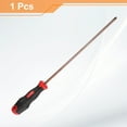 thumbnail image 3 of Uxcell PH2 Phillips Screwdriver #2 14.57" Magnetic Screwdrivers 4.72" Heat-Treated S2 Alloy Steel with Ergonomic Handle for DIY Repairing, Red Brown, 3 of 7