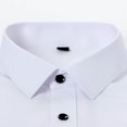 thumbnail image 4 of WAENQINLA Men's Dress Shirt 4 Way Stretch Long Sleeve Shirts Free-Wrinkle formal Solid Button Down Shirt for Wedding Prom, 4 of 4