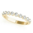 thumbnail image 3 of AoneJewelry 1/2 Carat Diamond Wedding Band In 10K Rose, White & Yellow Gold, 3 of 6