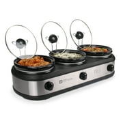 TRU Triple Crock Buffet Slow Cooker