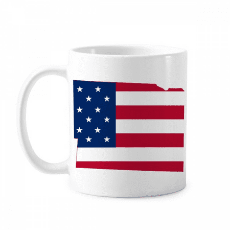 

Nebraska Mug Pottery Cerac Coffee Porcelain Cup Tableware