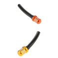 thumbnail image 1 of Válvula de Respiración de Tapa de tanque de Gasolina de combustible de Gas 2pcs para Motocicleta Dirt Bike amarillo y naranja Sunnimix Manguera de ventilación de aire del tanque de combustible CNC, 1 of 8
