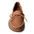 thumbnail image 2 of Minnetonka Men's Tie Tread, Caramel 10M, 2 of 6