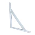 thumbnail image 2 of FixtureDisplays® Metal White Bracket for Shelves Wall Mount 15635, 2 of 4