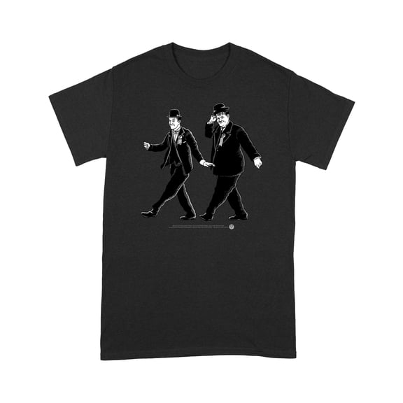 Laurel & Hardy Dancing Classic Comedy T-Shirt