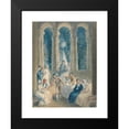 thumbnail image 2 of Thomas Stothard 19x24 Black Modern Framed Museum Art Print Titled - The Tenth Day of the Decameron (ca. 1825), 2 of 5