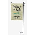 thumbnail image 4 of Printtoo Tan Welcome To The Lake Outdoor Camping Flags For Campers Personalized Double SidedFlag Outdoor Decor Sign CampsiteFlag, 4 of 4