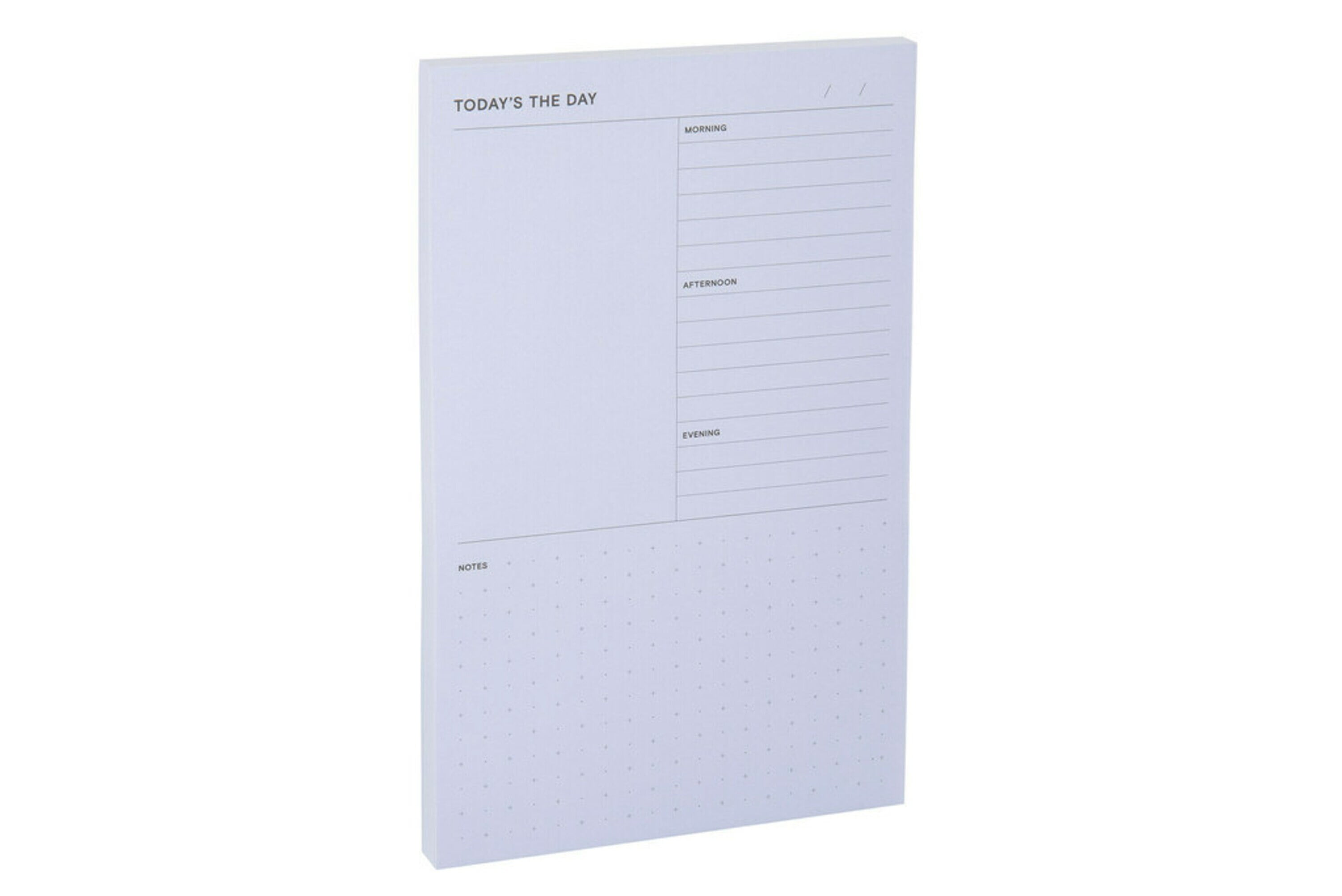 Post-it Noted, Blue Daily Planner Pad, 4.9 in. x 7.7 in., 100 Sheets