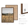 thumbnail image 3 of Haus and Hues Frame Wall Art for Living Room - Country Pictures Wall Decor with Rustic Charm, Vintage Elegance, and Nature's Beauty Perfect for a Touch of French and Country Flair (11x14 Frame Walnut), 3 of 6