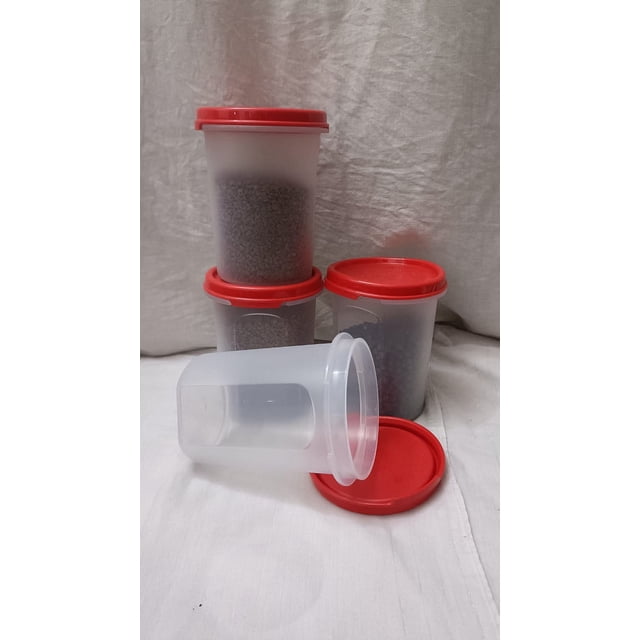 Tupperware 10 Pcs of 450 ml MM Round Shape Dry Grocery Food Storage Container set - Best For Gift