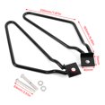 thumbnail image 4 of Qiilu Soporte para alforjas 1 par de soportes de montaje para alforjas de motocicleta aptos para XL883/1200 HD1450/1584 ANGGREK Otros, 4 of 7