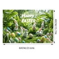 thumbnail image 3 of Blanket Twin Size Sheet Blankets Size Blanket Twin Size Heated Blanket Size Full Blanket for Bed Easter Bunny Pattern Soft Velvet Carpet Festive Atmosphere Cute Decoration A Must Have Carpet, 3 of 4