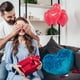thumbnail image 3 of Almohada de peluche con forma de corazón | Cojín suave de 40 x 50 cm para sofá y cama | Regalo decorativo para esposa, novia o amiga | Decoración para el hogar y la oficina, 3 of 4