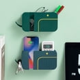 thumbnail image 3 of Multifunction No Punching Whale Storage Rack Wall Mounted Storage Box Remote Control Storage Case Mobile Phone Charging Stand, 3 of 5