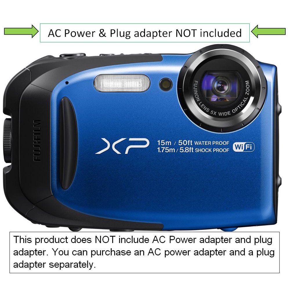 Fujifilm Finepix 16.2 MP Waterproof Digital Camera with 5x Optical Zoom