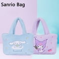 thumbnail image 2 of Bolso de mano de felpa Sanrio para mujer, bolsa de hombro, Kawaii, My Melody, Cinnamoroll, mochila de embrague, regalo para niña, 2 of 4