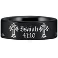 thumbnail image 5 of Isaiah 41:10 Tungsten Carbide Ring, 5 of 11