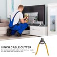 thumbnail image 3 of KONTONTY Multi Purpose Wire Pliers Cable Cutter Steel Cutting IV Cable Lines 1Pack, 3 of 8