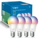 thumbnail image 1 of TP-Link Tapo Bombillas inteligentes 16M colores RGBW regulables compatibles con Alexa y Google Home A19 Equivalente a 60W 800LM CRI>90 2.4GHz WiFi solo No requiere concentrador Tapo L530E (paquete de, 1 of 5