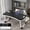 Black, variant on Oversized Foldable Laptop Bed Desk with Cup Holder, Drawer, USB, Fan and Lamp, Portable Bed Tray for Eating, Reading, Working