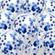 thumbnail image 1 of KIRIKOU 24 piezas juego de bolas de papel multicolor Globo de fiesta de látex de 12 pulgadas para decoración de fiesta, bodas, compromisos, novias, cumpleaños y ducha (azul), 1 of 5
