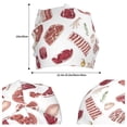 thumbnail image 2 of Pofeuu Different Meat Print Beanie Hat for Men and Women Winter Warm Hats Knit Slouchy Thick Skull Cap, 2 of 7