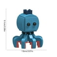 thumbnail image 3 of Italian Brainrot Building Block - 3.6''/9.1cm AI Brainrot Animal Building Block Collectible Brainrot Figurine Doll Collection | Fun Italian Brainrot Puzzle Assembly Building Block Toy Set, 3 of 6