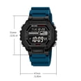 thumbnail image 2 of Hexagonal Waterproof Sports Digital Watch with Luminous Night Function, Multifunctional Outdoor Wristwatch for Active Lifestyle & Fitness Monitoring, 2 of 5