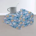 thumbnail image 4 of Wukai Cute Chickens and Flowers Lightweight, Quick-Drying Microfiber Towels - Soft and Absorbent for Fitness, Sports, Yoga, Travel, Gym - 2 Pack, Dark Grey, 4 of 8