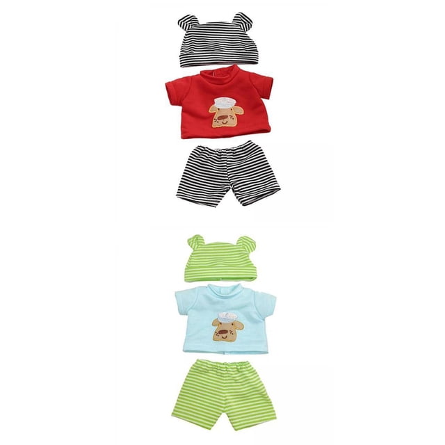 2-4 s de Los Trajes de Ropa de Muñeca Del Bebé para s Muñecas Del Bebé de 30cm 2 Establecer color 6 Sunnimix Trajes De Muñeca BJD