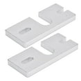 thumbnail image 3 of Cergrey 3D Printer Hot End Fixed Plate,Hotend Mount Plate,2Pcs Hot End Fixed Plate Mount Aluminium Alloy Rectangular For Reprap V6 3D Printer, 3 of 8