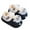 Black, variant on Toddler House Slippers Cat Slippers Kids Soft Breathable Cozy Indoor Slides Girls Boys Daily Wear Toddler House Slippers White 8 Years-9 Years
