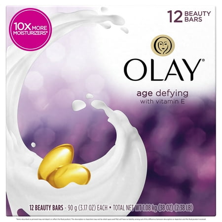 Olay Moisture Outlast Age Defying Beauty Bar 3.17 oz, 12 count