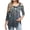 Army Green, variant on Vetsdori Womens 3/4 Sleeve T-shirts Pullover Trendy Tunic,Summer Crewneck Gift Graphic Tops for Woman Pleated