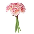 thumbnail image 1 of Flores Artificiales Seda Claveles Decoración para Boda Nupcial, 1 of 7