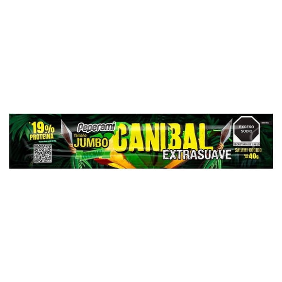 Salami Zwan Peperami cocido original 40 g