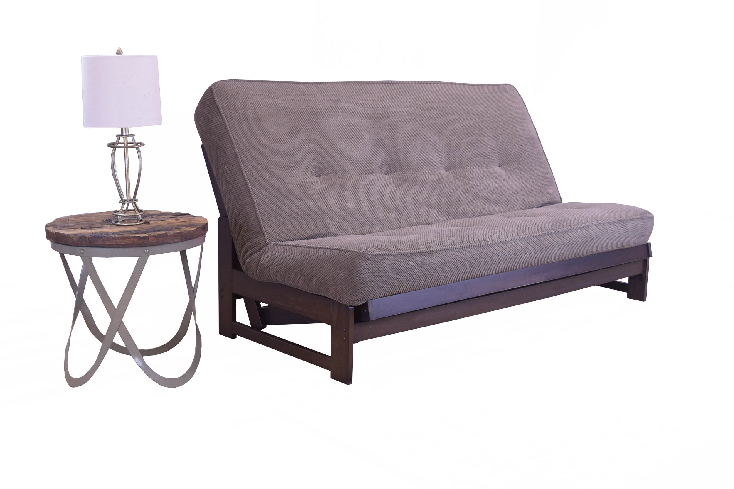 Aspen Futon Set with Marmont Mocha Mattress