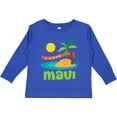 thumbnail image 3 of Inktastic I Love Maui Boys or Girls Long Sleeve Toddler T-Shirt, 3 of 5