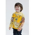 thumbnail image 2 of Disney Lion King Simba Timon Pumbaa Hooded Long Sleeve T-Shirt Toddler to Big Kid, 2 of 4