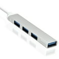 thumbnail image 2 of USB HUB USB3.0 USB2.0 4 Puertos Splitter Mouse Matón U DISCTOR DE DISCUTADOR CARGO DE CARGA DE CARGA DE CARGA DE CARGA PARA ACCESORIO TIPO C 4 EN 1 Inevent EL022563-01, 2 of 7