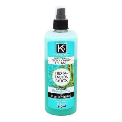 Tratamiento acondicionador Kerashine té verde y bambú 240 ml